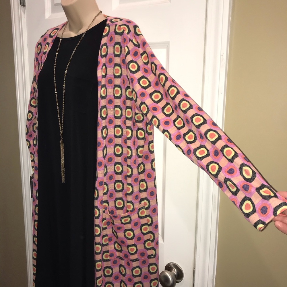LuLaRoe SARAH Cardigan Sweater Size Medium